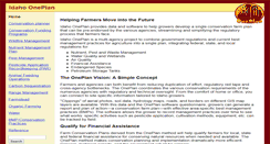Desktop Screenshot of oneplan.org